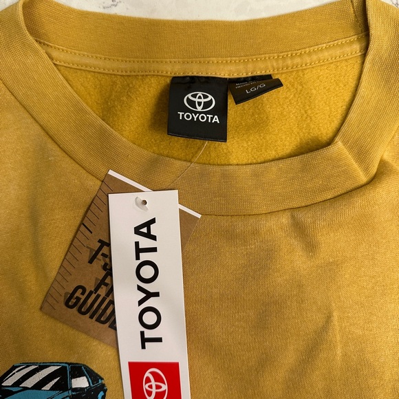 Toyota Men's Short Sleeve Graphic Tee - Mustard Yellow - Picture 2 of 5